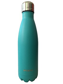 Vacuum Flask Double Wall Stainless Steel Insulated Water Bottle-17oz