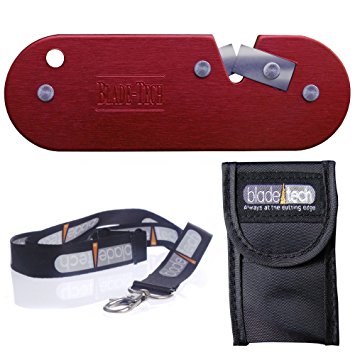 Blade Tech Classic Knife and Tool Sharpener with FREE Blade Tech Pouch and Blade Tech Lanyard
