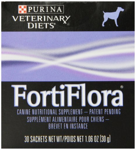 Purina Fortiflora Canine Nutritional Supplement Box