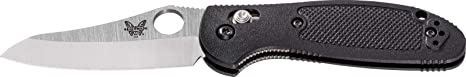 Benchmade Pardue Mini-griptilian 530v Steel Blade Knife - 555-s30v Satin Plain E