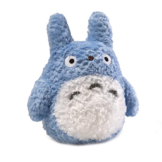 GUND Fluffy Blue Totoro, 8 inches