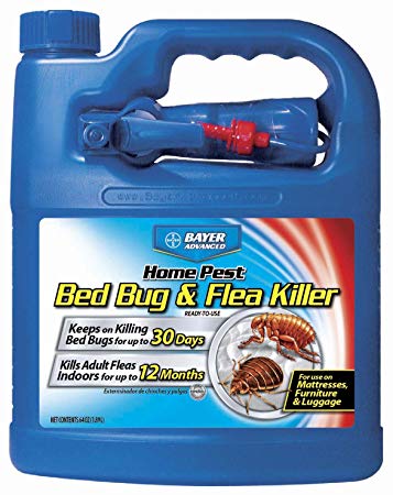 Bayer Advanced 701325A Bed Bug and Flea Killer, 64 oz, Ready-to-Spray