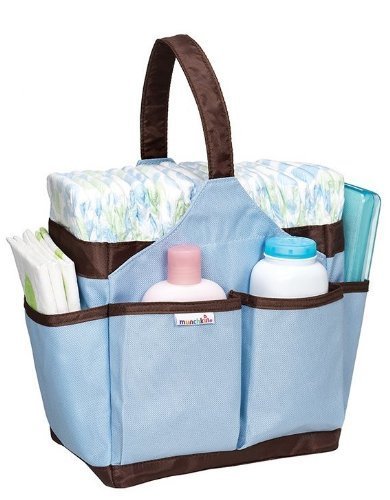 Munchkin Portable Diaper Caddy Blue