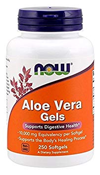 NOW Foods Aloe Vera Gels, 5000mg 250 Softgels