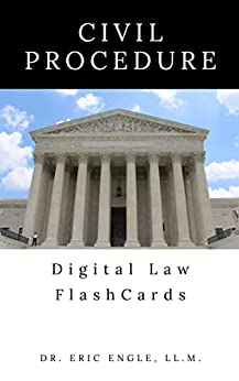 Quizmaster Point Of Law: Civil Procedure (Quizmaster Law Flash Cards Book 12)