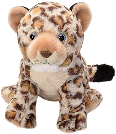 Wild Republic Leopard Cub Plush, Stuffed Animal, Plush Toy, Kids Gifts, Cuddlekins, 12"