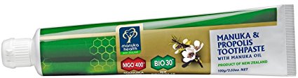 Manuka Health Propolis and MGO 400 Toothpaste with Manuka Oil, 3.5 Ounce
