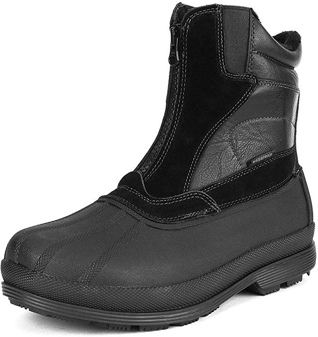 NORTIV 8 Men's 170410 Waterproof Winter Snow Boots