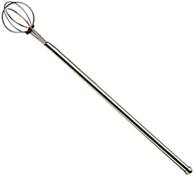 Norpro 8.25" Stainless Steel Mini Cocktail Mixing Whisk w/ Long Handle (3-Pack)