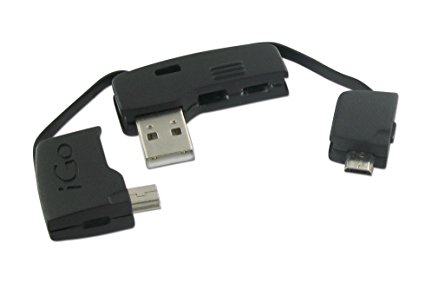 iGo KeyJuice Charger for Smartphones - USB to Micro and Mini USB (Discontinued by Manufacturer)