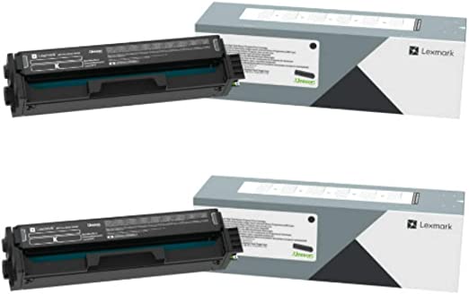 Lexmark C320010 Black Toner Cartridge 2-Pack for C3224, MC3224, BND02218