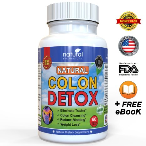 NATURAL COLON DETOX PRO PILLS Bloating Detox Kidney Liver Drugs Weight Loss Diet Kit Cleansing Lymphatic The Best Healthy Supplement For Constipation