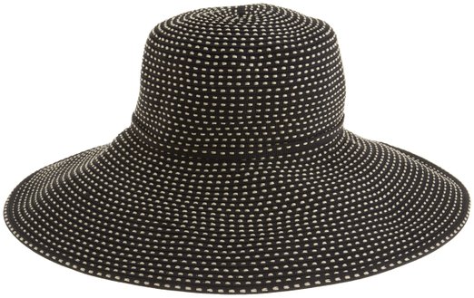 San Diego Women's Ribbon Braid Hat With Five-Inch Brim