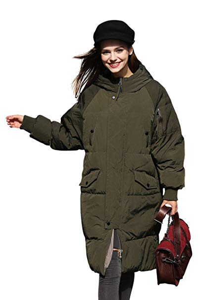 YOU.U ONE Day Outlet! Women Water Resistant Winter/Fall Long Coat