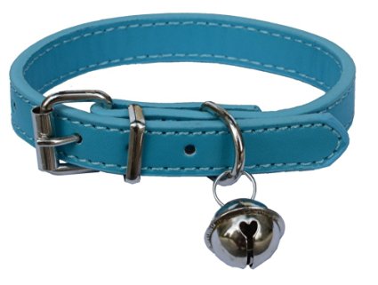 Fashion Leather Pet Collars for Cats,baby Puppies Dogs,adjustable 8"-10.5"