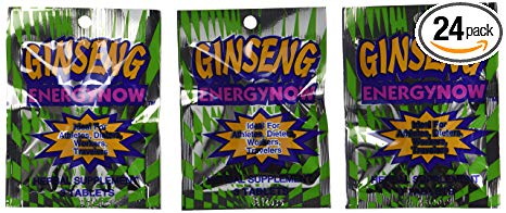 Handy Solutions Ginseng Energy Now, 3 tab Packages (Pack of 24)