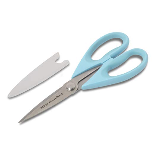 KitchenAid Shears with Soft Grip Handles, Soft Blue