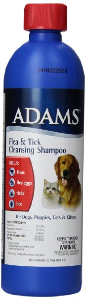 Adams Flea and Tick Cleansing Shampoo