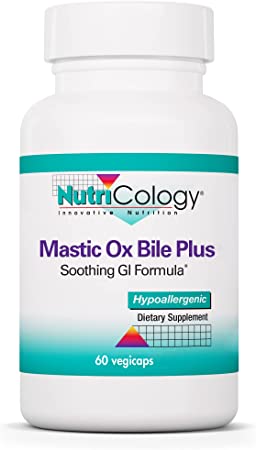 Nutricology - Mastic Ox Bile Plus - 60 Vegetarian Capsules