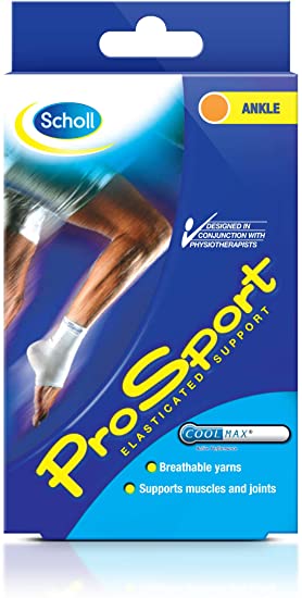 Scholl ProSport Elasticated Support Ankle, Large