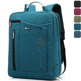 BRINCH New Style Polyester 144 Inch Laptop Backpack with Unique Design of Creative Wave Bubble Foam Padded Laptop Sleeve and Aluminium Handle Ultra Protective for Macbook Air  Macbook Pro  Laptop  Notebook  Tablet PC  iPad  Ultrabook  Chromebook 3 Layers and Various Pockets for BooksPhoneWalletsAdapter and Other Accessories Tiffany Blue