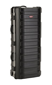 SKB ATA XL Stand Case (49-1/2 x 20-1/4 x 13-1/2) with Wheels and Straps, TSA Latches, Over-Molded Handle