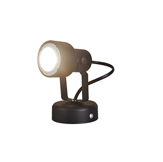 KING SHA LED Spotlight Accent Lamp 5W (50W Halogen Light Equiv.) MR16 GU10 Bulb Warm White CRI82 Cord-n-Plug
