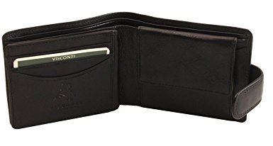 Visconti Heritage HT10- Thin Soft Visconti Leather Bifold Wallet