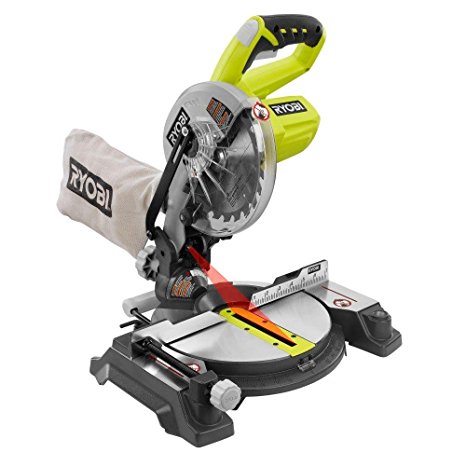 Ryobi 18-Volt ONE  7-1/4 in. Cordless Miter Saw - P551 (Tool Only)