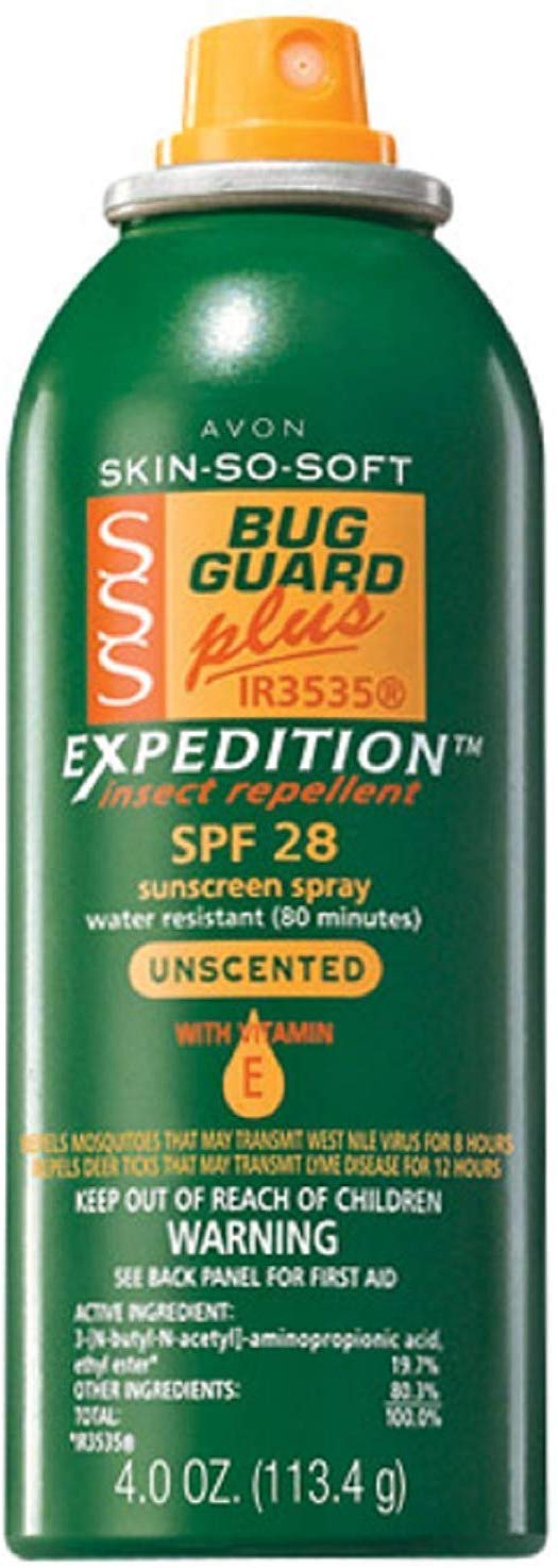 Avon SKIN SO SOFT Bug Guard Plus IR3535® EXPEDITION SPF 30 Aerosol Spray Personal Healthcare / Health Care