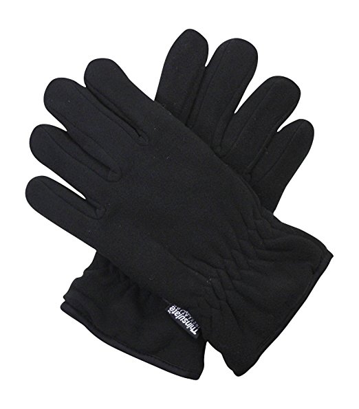 Thinsulate 3M 40g Thermal Fleece Winter Gloves for Men – One Size Fits All
