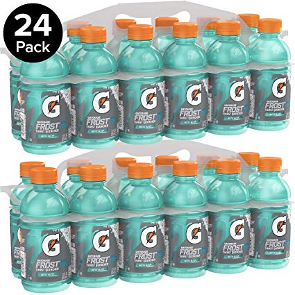 Gatorade Frost Thirst Quencher, Arctic Blitz, 12 Ounce Bottles (Pack of 24)