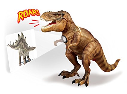 Dinosaur Toy - Dinosaur Room Guard/Motion Sensor - Projects 24 T-Rex Dinosaur Images on your Wall - "Hot Gift Dinosaur Toys for Boys"
