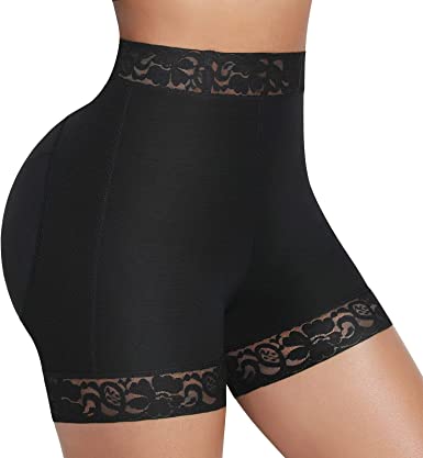 FeelinGirl Butt Lifter Panties Hip Enhancer Shapewear Tummy Control Body Shaper Faja Shorts