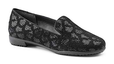 Aerosoles SureGrip Women's Betunia SG Black Sparkle Flats