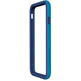 iPhone 6s Case [Blue] RhinoShield CrashGuard Bumper [11 Ft Drop Tested] No Bulk [EggDrop Technology] Thin Lightweight Protection [Includes Back Transparent Skin] Also fits iPhone 6