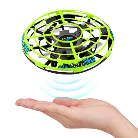 Epoch Air UFO Mini Drone, Kids Toys Hand Controlled Helicopter RC Quadcopter Infrared Induction Remote Control Flying Toys Aircraft Games Gifts for Boys Girls Adults Indoor Outdoor Garden Ball Toys