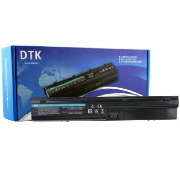 Dtk New Laptop Battery Replacement for Hp Probook 4330s 4331s 4430s 4431s 4435s 4530s 4535s 4536s 4440s 4441s 4446s 4540s 4545s Series - Fits Pn Pr06  Pr09 Hstnn-ib2r  Hstnn-db2r  Hstnn-i02c  Hstnn-i97c-3  Hstnn-i97c-4  Hstnn-i98c-5  Hstnn-i99c-3  Hstnn-i99c-4  K646aa  633733-1a1  633733-321  633805-001  633733-1a  6bslpn8b70qe7t 6-cell 108v 4400mah Notebook Battery