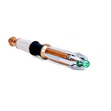 Doctor Who Green LED Sonic Screwdriver Torch 11th Dr Merchandise Gift by Dr Who