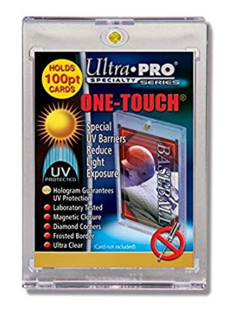 1 (One) 100pt Ultra Pro One-Touch Magnet Card Holder for Thicker Baseball and other Trading Cards