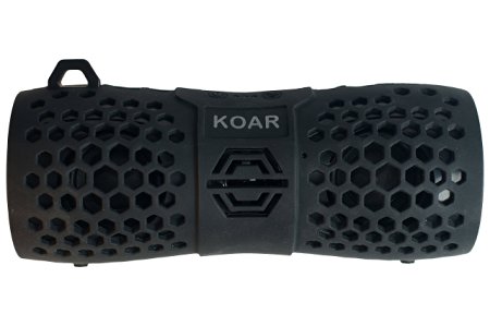 KOAR Bebox All Weather Portable Precision Audio Speaker, Black
