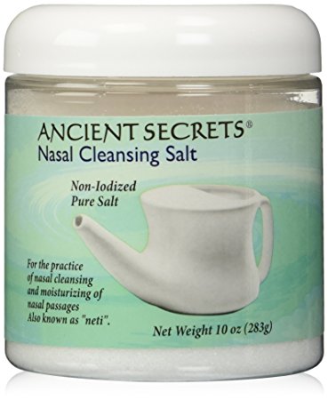 Ancient Secrets Nasal Cleansing Salt Jar 10 oz
