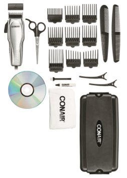 Conair 21-Piece Chrome Custom Haircut Kit