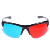3D Glasses Pro Ana TM for movies - HIGH END - Anaglyph Glasses for Computers Movies - Less Ghosting