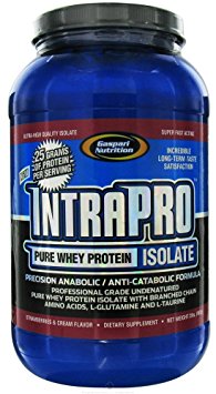 Gaspari Nutrition IntraPRO Pure Whey Protein Isolate Strawberries and Cream -- 2 lbs