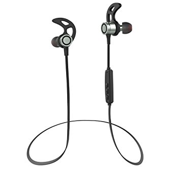 HiCool T7 Bluetooth Headphones, Wireless 4.1 In-Ear Earbuds Magnetic Sport Stereo Earphones with Microphone