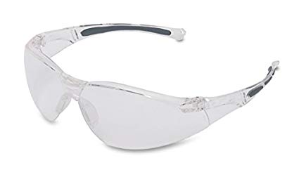 Honeywell 1015370 A800 Sporty Safety Eyewear Frame with Clear Anti-Scratch Lens - Translucent