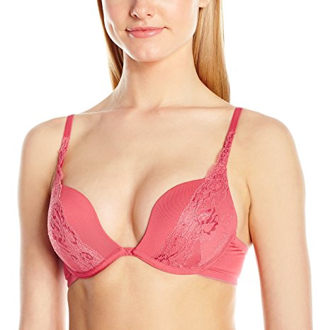 VASSARETTE Women's Extreme Plunge Lace Push up 75209