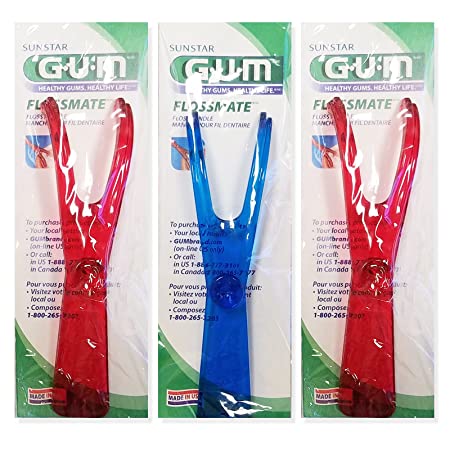 GUM Flossmate Handle #845 - Pack Of 3