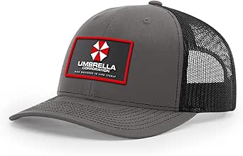 Umbrella Corporation, 112 Snapback Hat (Charcoal/Black)